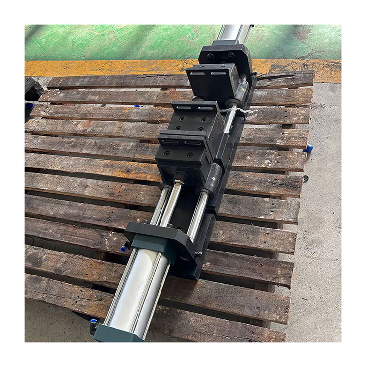 டபுள் சிங்கிள் ஓபன் நியூமேடிக் பிளாட் வைஸ்